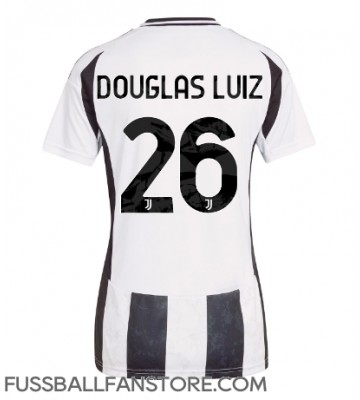 Juventus Douglas Luiz #26 Replik Heimtrikot Damen 2024-25 Kurzarm